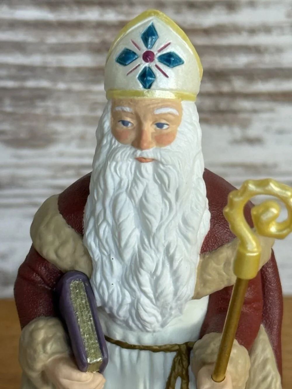 Hallmark Keepsake Ornament St. Nicholas 1995 With Box